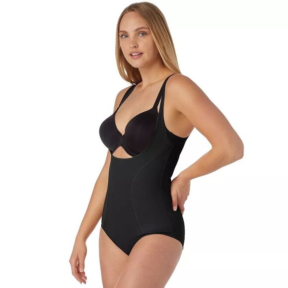 Maidenform Firm Control Shapewear Open Bust Shaper 2656 Black Small NEW - Picture 1 of 4